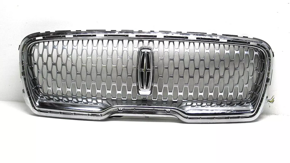 2021-2022 LINCOLN NAUTILUS FRONT UPPER BUMPER GRILLE GRILL CHROME MA1B-8200-NB ORIGINAL OEM