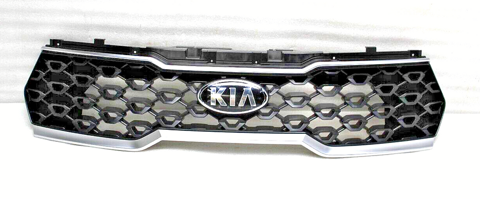 2021-2022-2023 KIA SORENTO FRONT UPPER BUMPER GRILLE GRILL CHROME 86355R5000 OEM