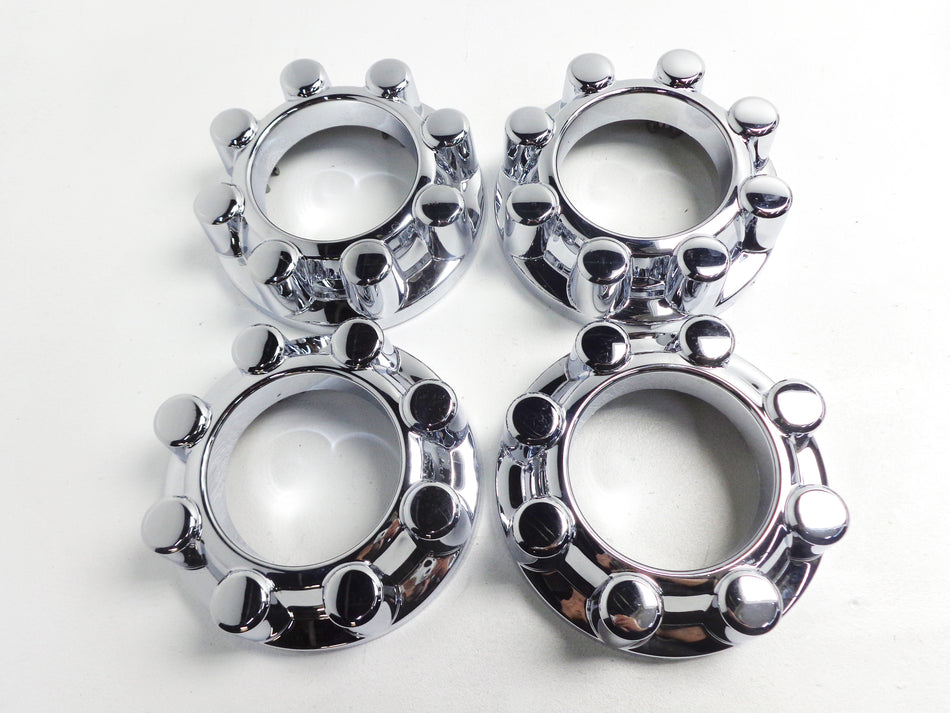 2017-2022 Ford F250 F350 8-Lug KING Ranch Chrome Wheel Center Hub Cap HC3C-1A096-LD OEM 4 PCS
